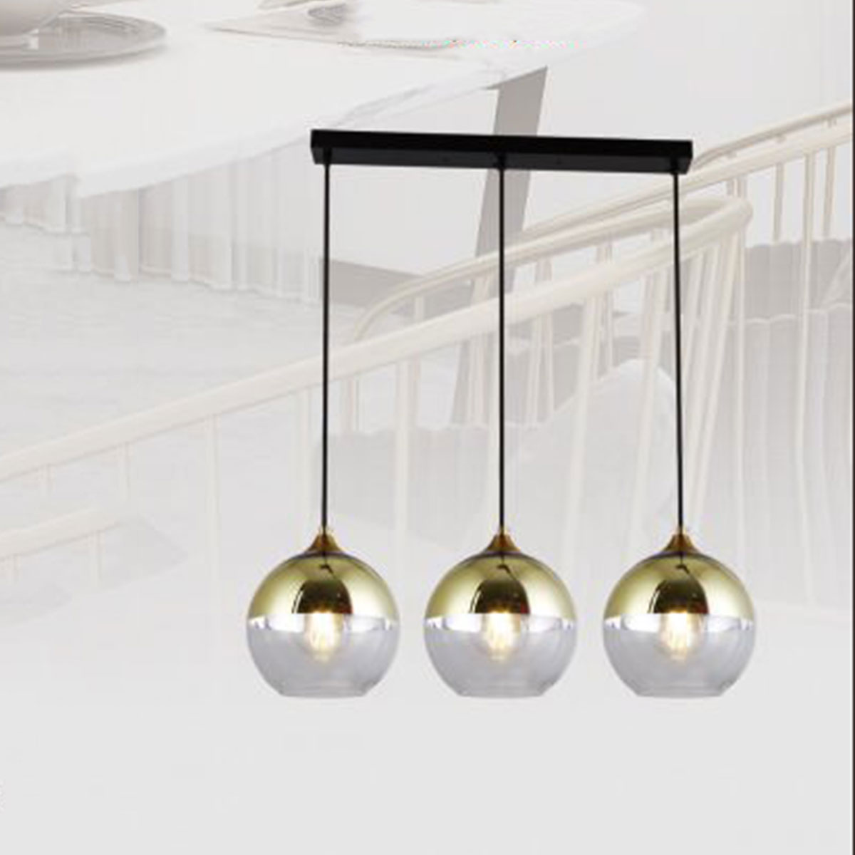 Đèn Thả Bàn Ăn KP9 DY4134 Ø600xH1000