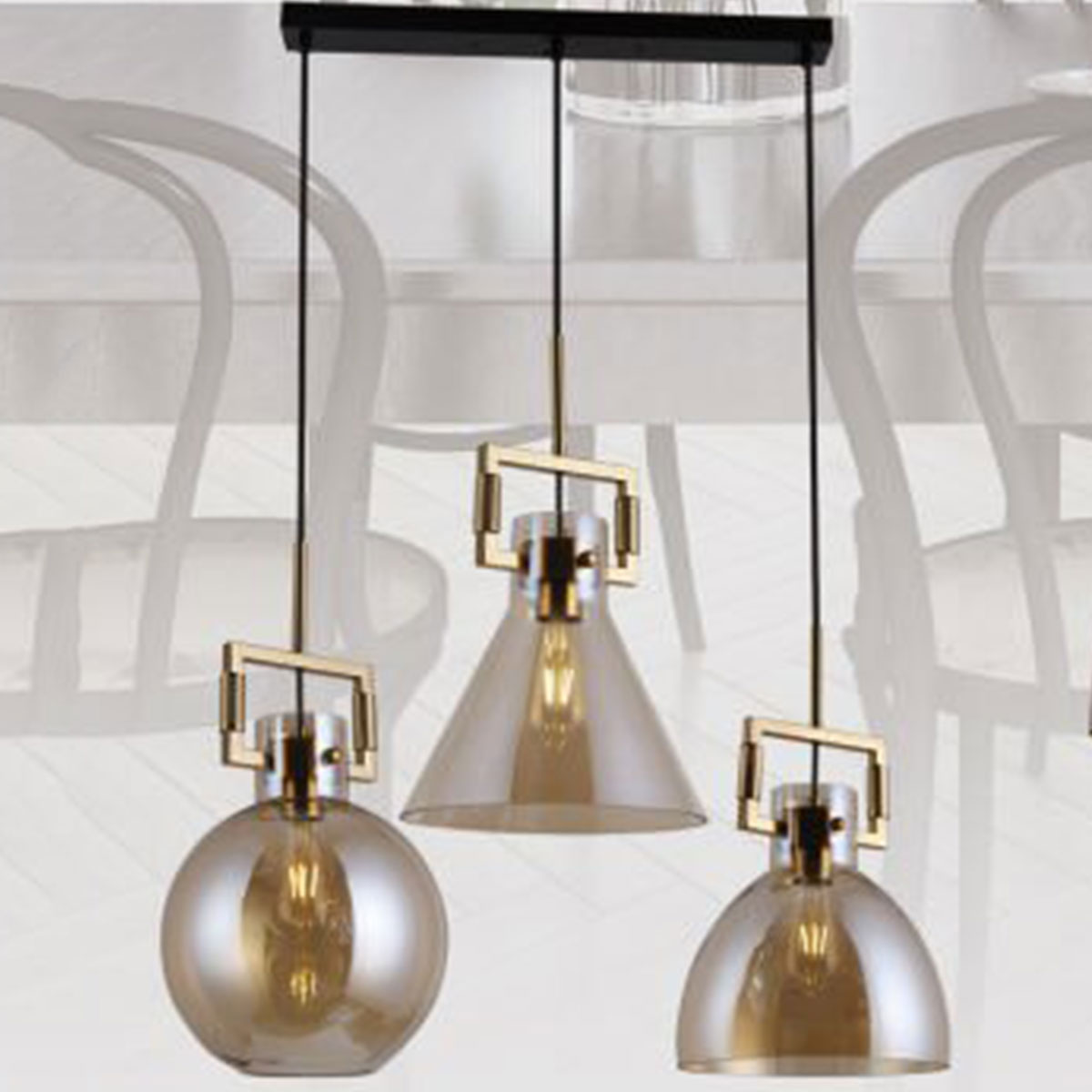 Đèn Thả Bàn Ăn KP9 DY4138 Ø1000xH1000