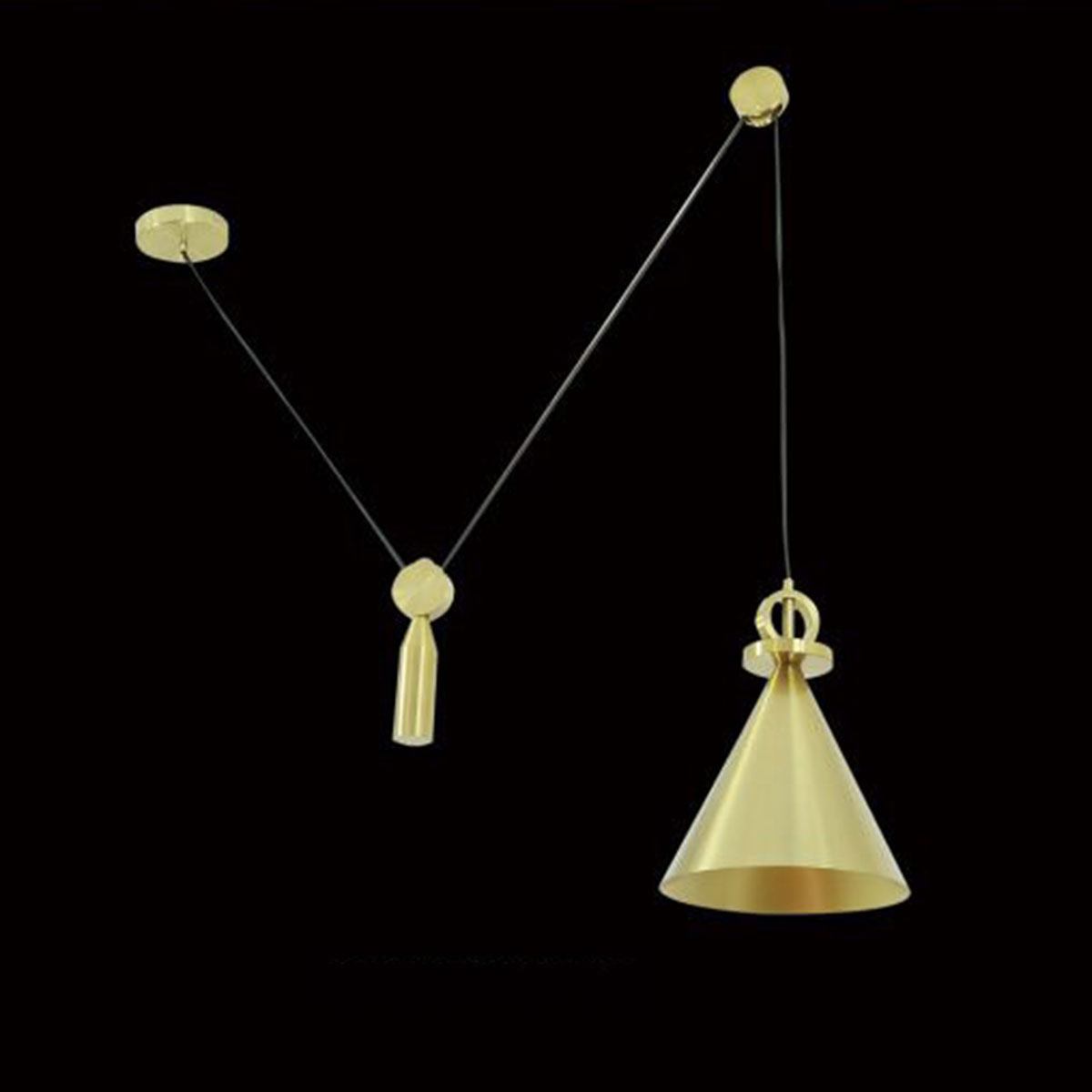 Đèn Thả Bàn Ăn KP9 D17082S1C Ø240x345xH1000