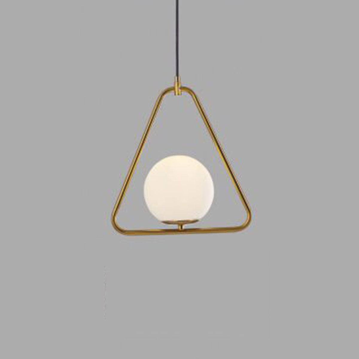 Đèn Thả nghệ thuật hình tam giác DY4076 Ø500xH1000