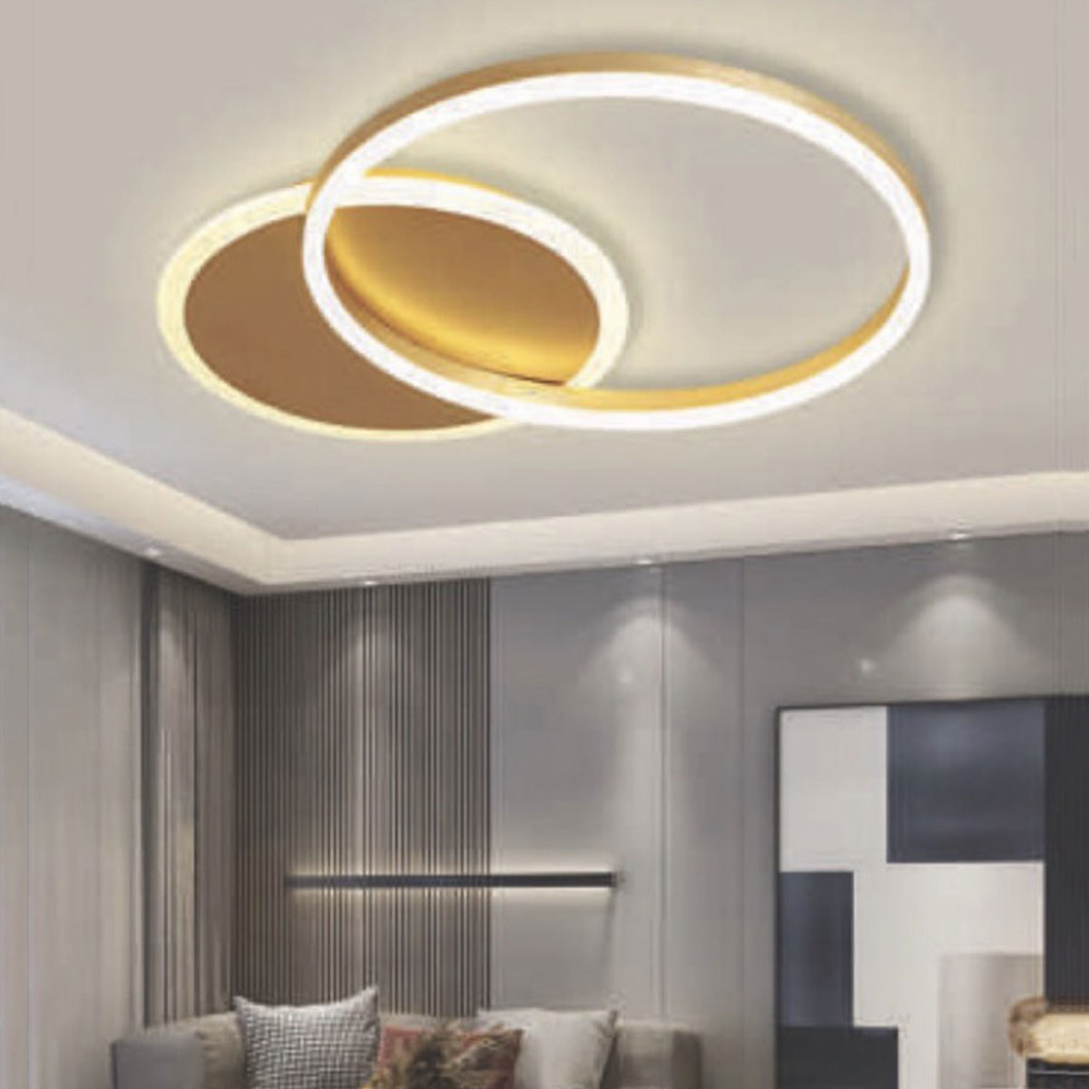 Đèn áp trần LED BMC3 ML-7001/1+1 Ø500