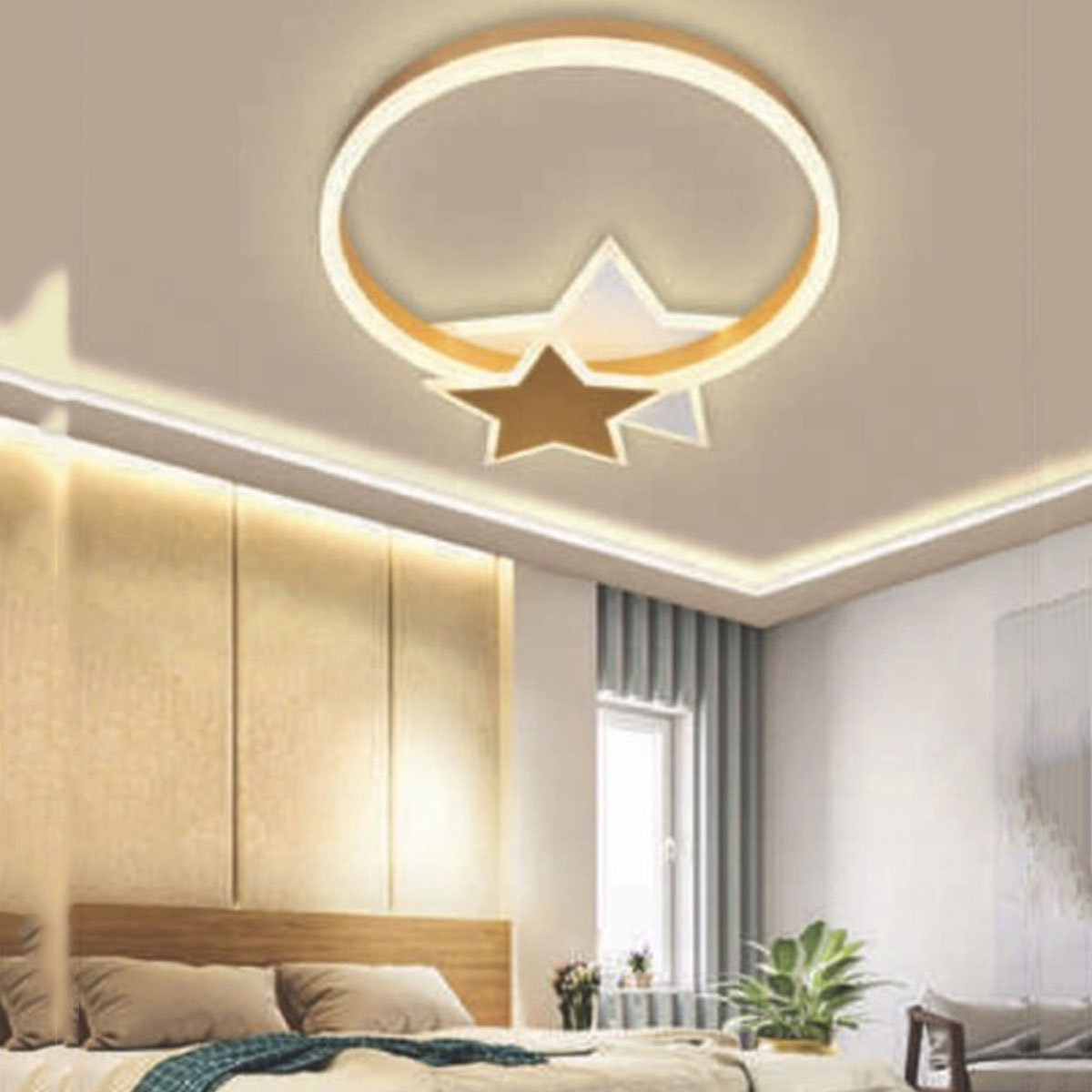 Đèn áp trần LED BMC3 ML-7007/500 Ø500