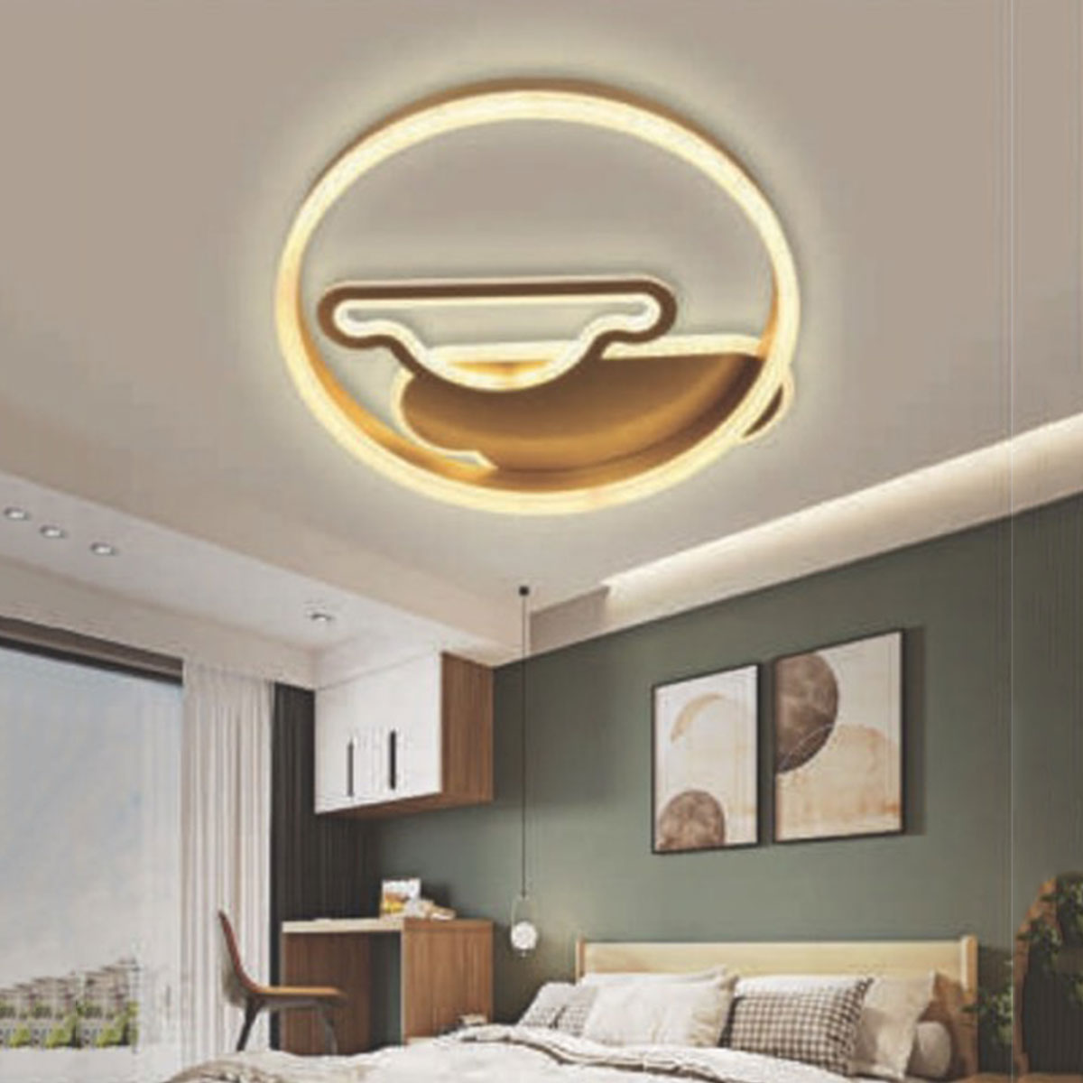 Đèn áp trần LED BMC3 ML-7009/460 Ø460