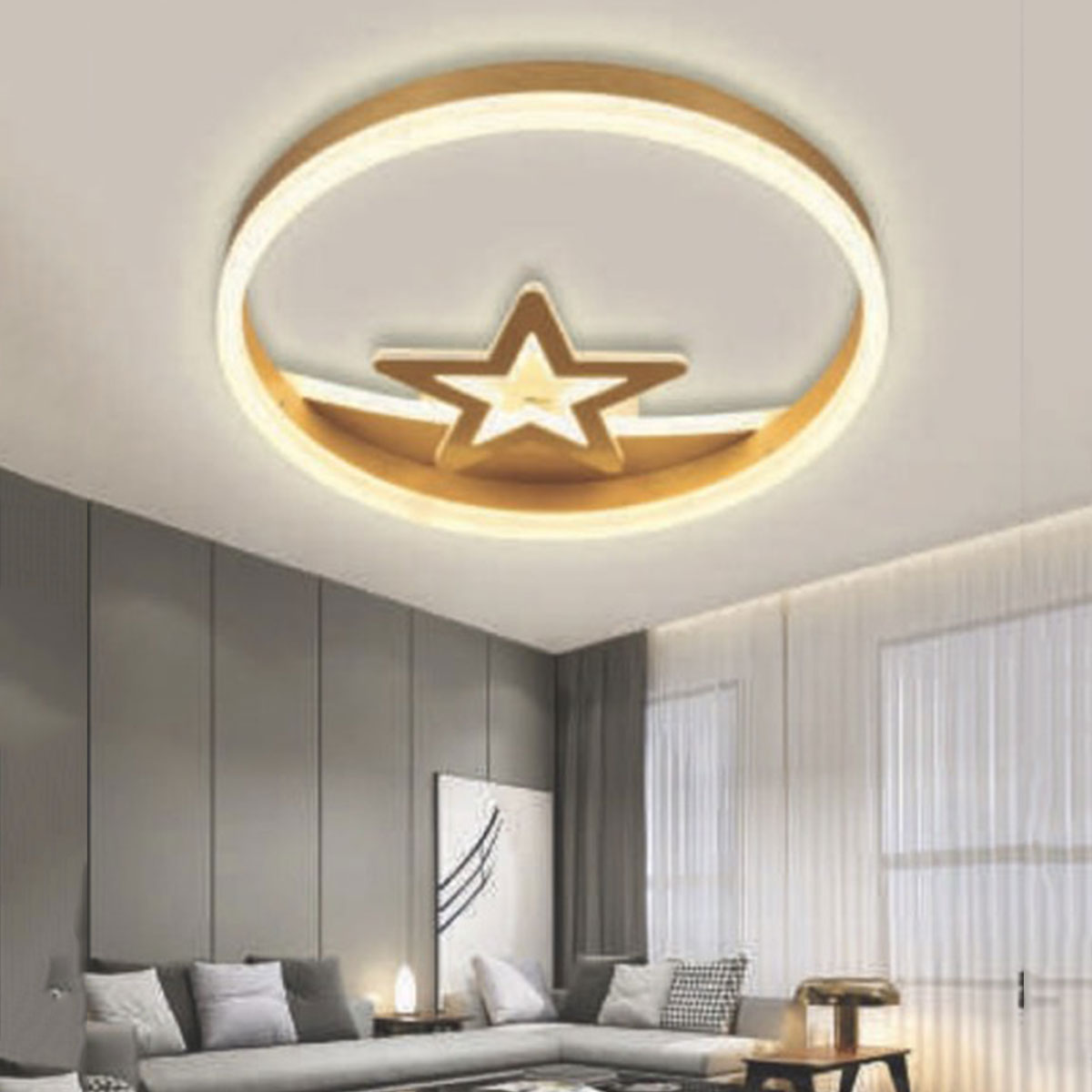 Đèn áp trần LED BMC3 ML-7002/460 Ø460