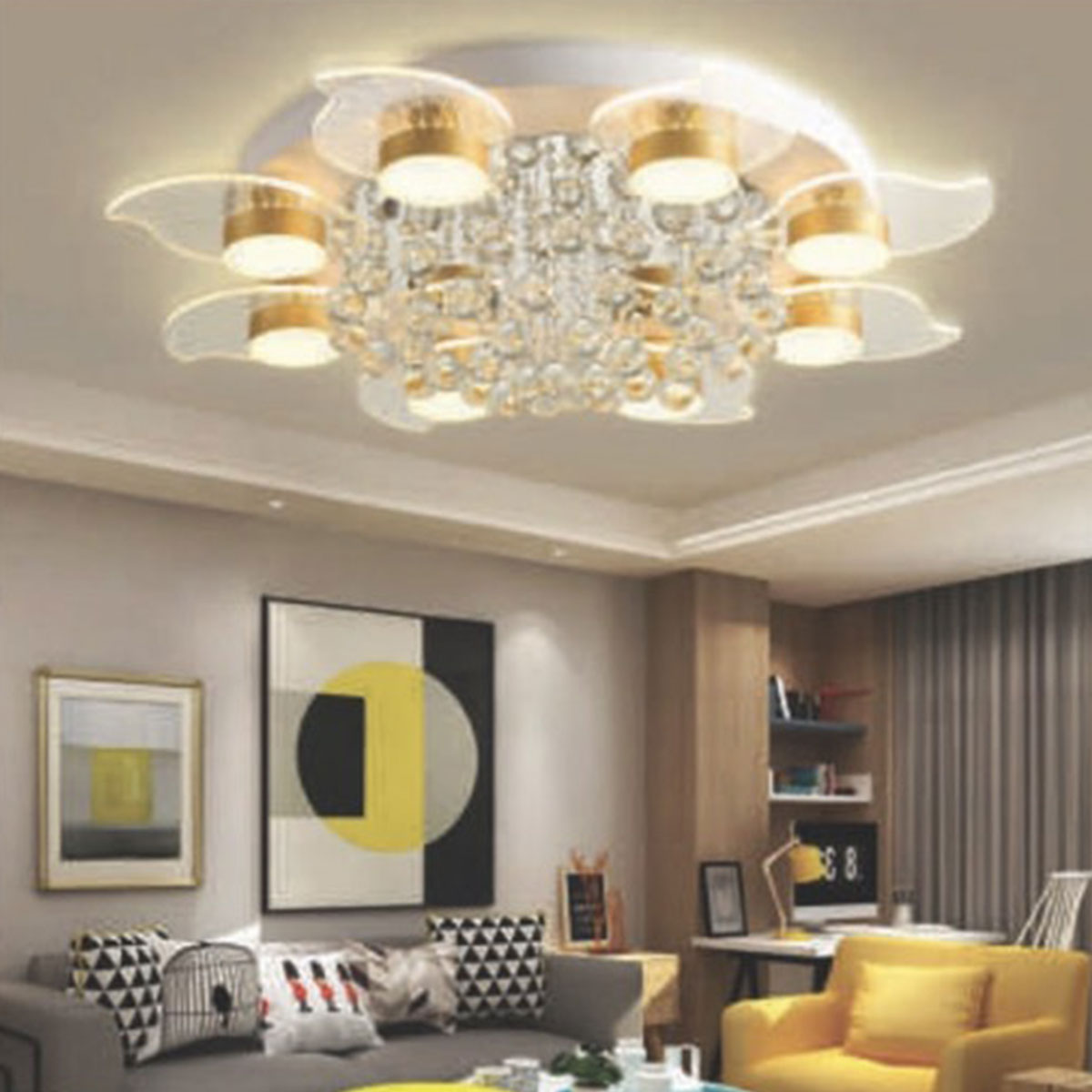 Đèn áp trần LED BMC3 ML-7710/8 Ø800