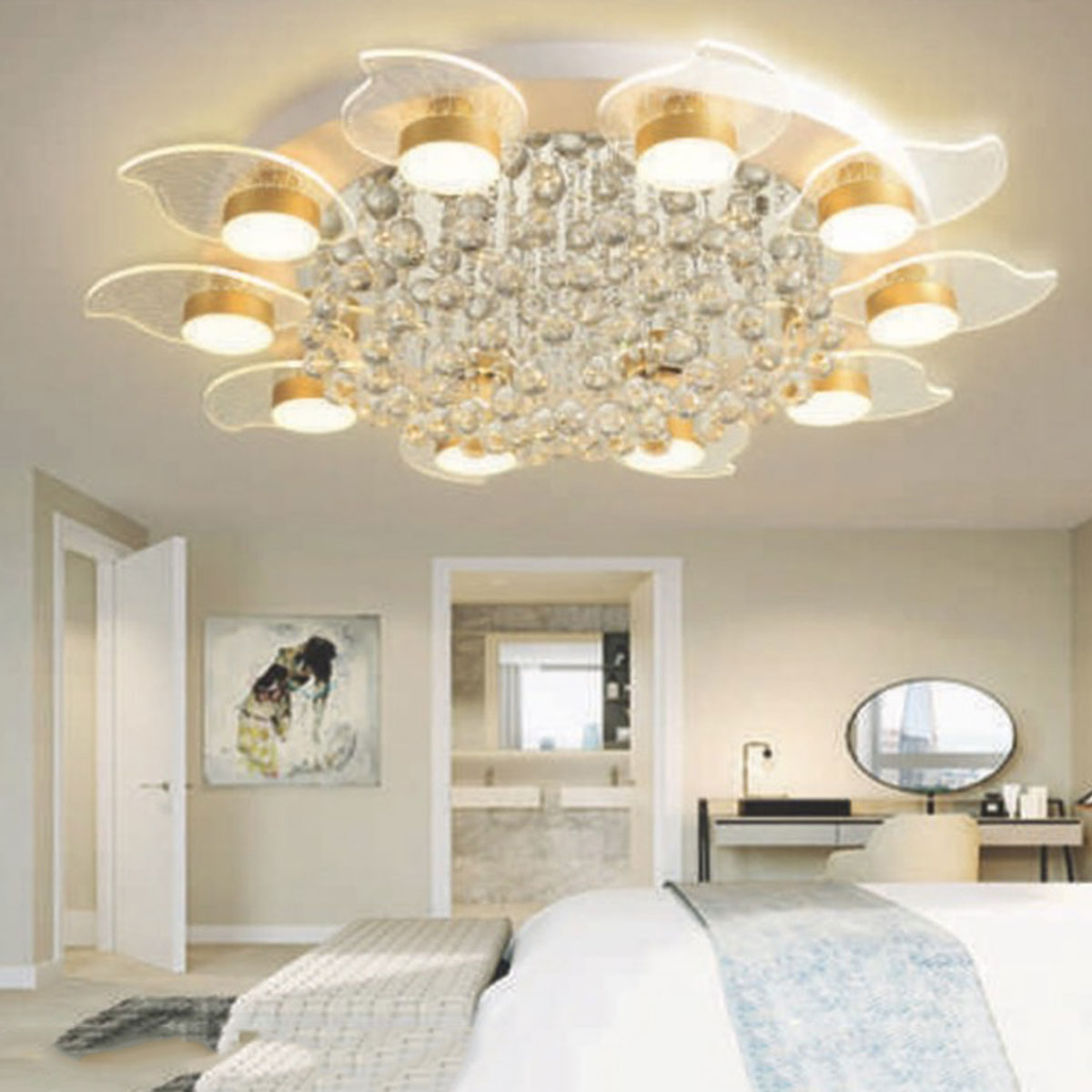 Đèn áp trần LED BMC3 ML-7710/10 Ø1000