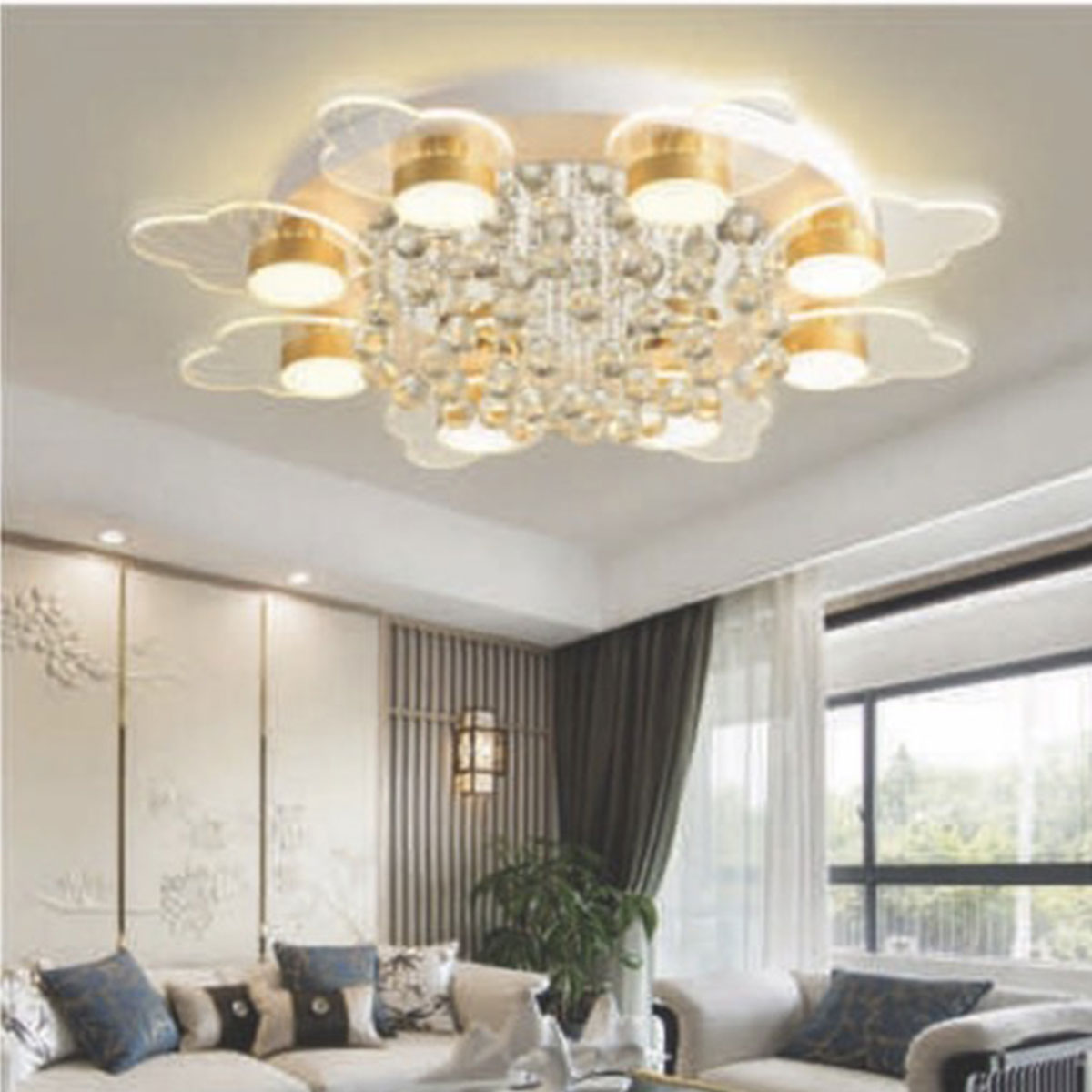 Đèn áp trần LED BMC3 ML-7712/8 Ø800