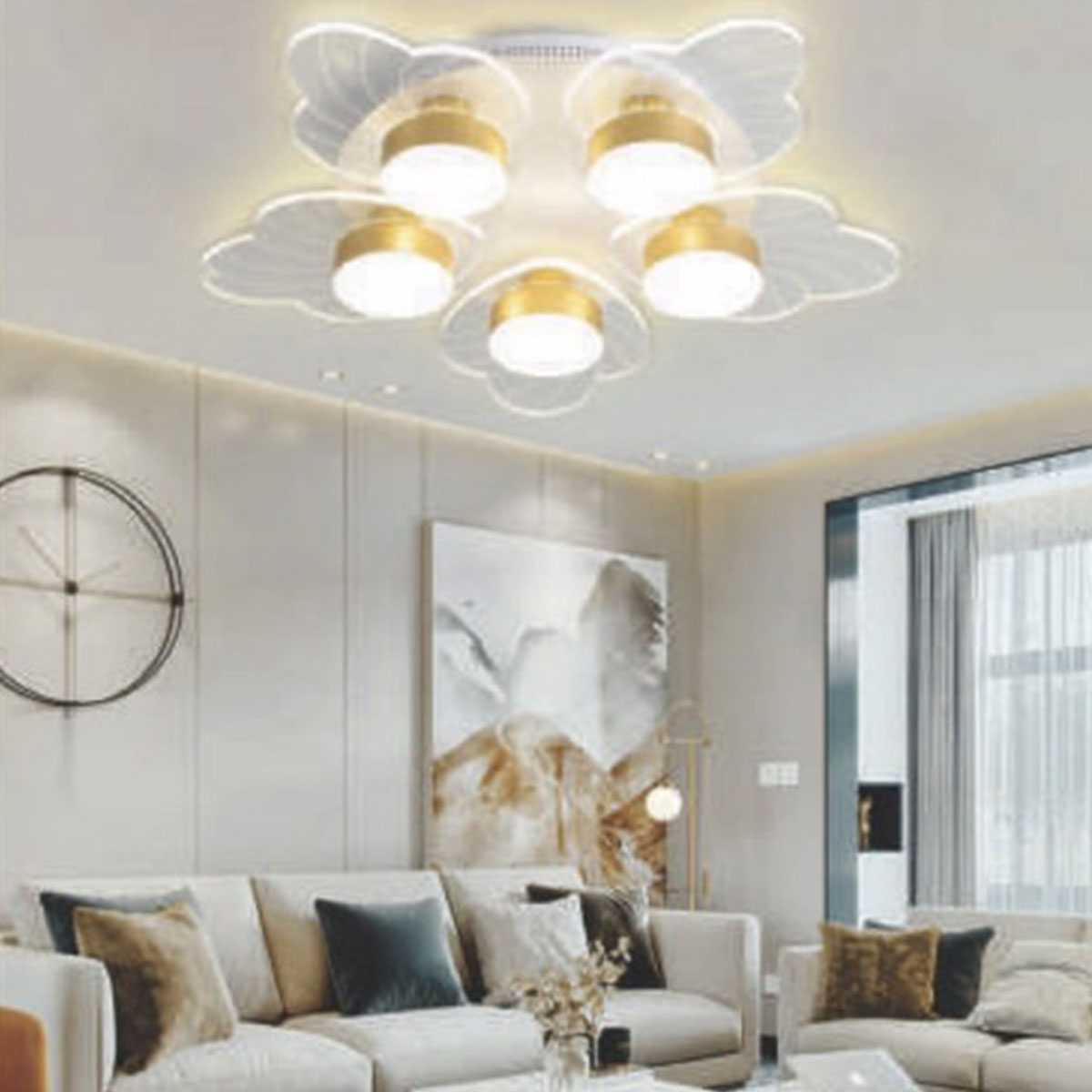 Đèn áp trần LED BMC3 ML-7713/5 Ø600