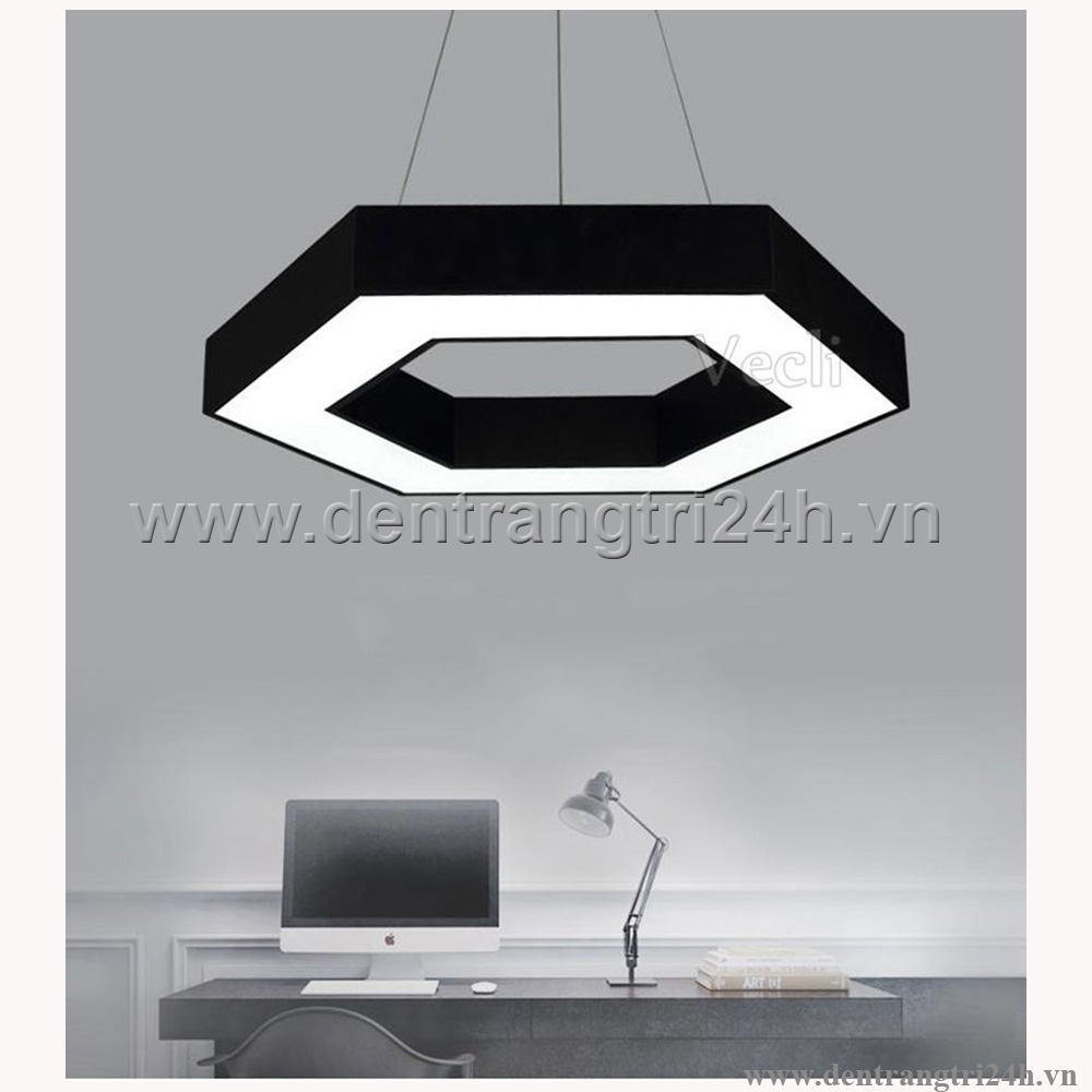 Đèn treo hình lục giác led 36W KN-838 Ø600 x H80