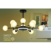 Đèn Chùm Nghệ Thuật HP6 TL 8677/12 Ø760xH700