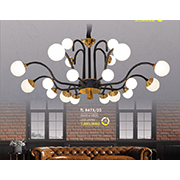 Đèn Chùm Nghệ Thuật HP6 TL 8673/20 Ø850xH320