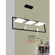 Đèn Thả led 2 con chim HP6 TL 6344/3 L845xW250xH1000