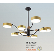 Đèn Chùm Nghệ Thuật HP6 TL 8702/8 Ø1050xH250