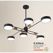 Đèn Chùm Nghệ Thuật HP6 TL 8704/6 Ø1140xH240