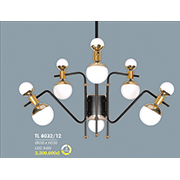 Đèn Chùm Nghệ Thuật HP6 TL 8032/12 Ø650xH530