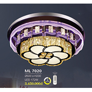 Đèn Mâm Pha Lê HP6 ML 7020 Ø600xH200