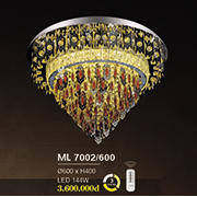 Đèn Mâm Pha Lê HP6 ML 7002/600 Ø600xH400