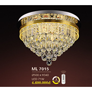 Đèn Mâm Pha Lê HP6 ML 7015/500 Ø500xH340