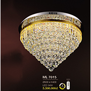 Đèn Mâm Pha Lê HP6 ML 7015/600 Ø600xH400