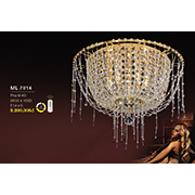 Đèn Mâm Pha Lê HP6 ML 7014 Ø650xH500