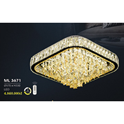 Đèn Mâm Pha Lê HP6 ML 3671 Ø570xH330