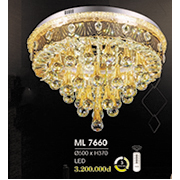 Đèn Mâm Pha Lê HP6 ML 7660/500 Ø500xH370