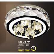 Đèn Mâm Pha Lê HP6 ML 3679 Ø500xH200