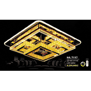 Đèn mâm pha lê vuông 3 chế độ sáng ML 7117 800xH180