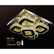 Đèn Mâm Pha Lê HP6 ML 167 Ø550xH200