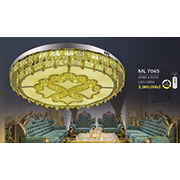 Đèn mâm pha lê tròn 3 chế độ sáng ML 7045 Ø980xH250