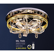 Đèn Mâm Pha Lê HP6 ML 7026/600 Ø600xH200