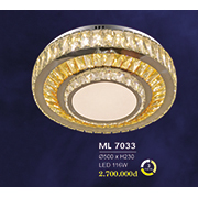 Đèn Mâm Pha Lê HP6 ML 7033 Ø500xH230