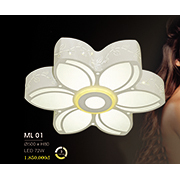 Đèn áp trần LED HP6 ML 01 Ø500xH80