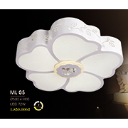 Đèn áp trần LED HP6 ML 05 Ø500xH80