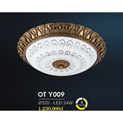 Đèn Ốp Trần Cổ Điển HP6 OT Y009/320 Ø320