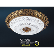 Đèn Ốp Trần Cổ Điển HP6 OT Y009/380 Ø380
