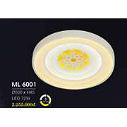 Đèn áp trần LED HP6 ML 6001 Ø500xH45