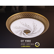 Đèn Ốp Trần Cổ Điển HP6 OT Y002/380 Ø380