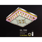 Đèn Mâm Pha Lê HP6 ML 1950 Ø500xH140