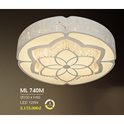 Đèn áp trần LED HP6 ML 740M Ø550xH80