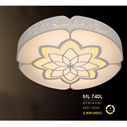 Đèn áp trần LED HP6 ML 740L Ø780xH80