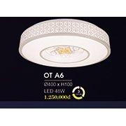 Đèn áp trần LED HP6 OT A6 Ø400xH100