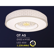 Đèn áp trần LED HP6 OT A5 Ø400xH100