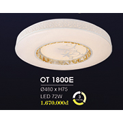 Đèn áp trần LED HP6 OT 1800E Ø480xH75