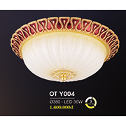 Đèn Ốp Trần Cổ Điển HP6 OT Y004/380 Ø380