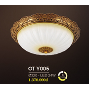 Đèn Ốp Trần Cổ Điển HP6 OT Y005/320 Ø320