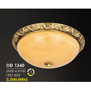 Đèn Áp Trần Đồng HP6 OĐ 1340 36W Ø400xH130