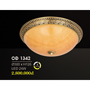 Đèn Áp Trần Đồng HP6 OĐ 1342 24W Ø300xH126