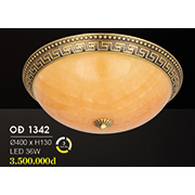 Đèn Áp Trần Đồng HP6 OĐ 1342 36W Ø400xH130