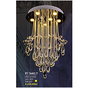 Đèn Thả Pha Lê HP6 FT 1642/7 Ø500xH800
